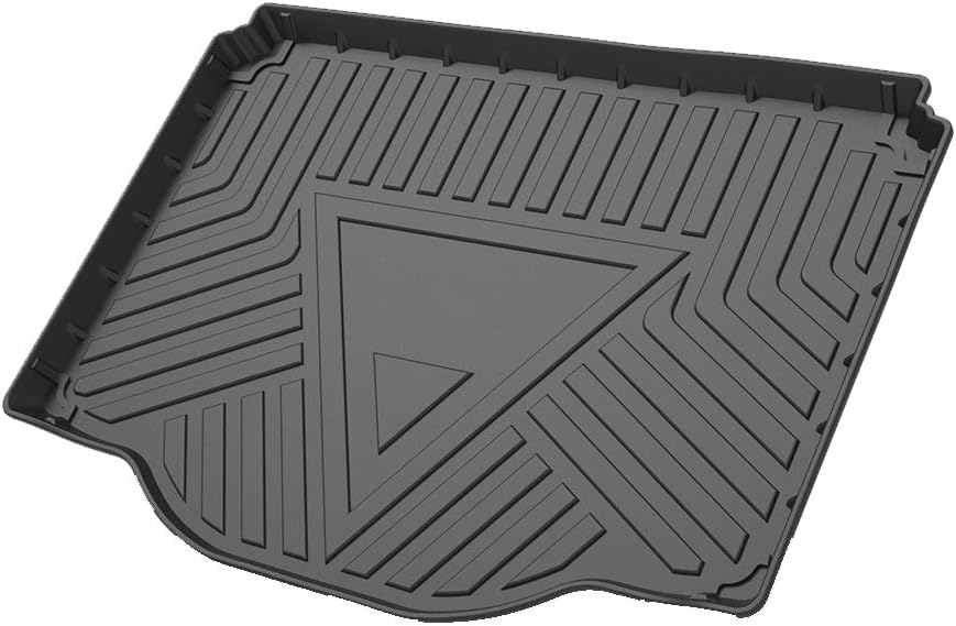 Cqlights Encore Cargo Liner for 2014-2020 2021 Chevrolet Trax 2013-2020 2021 Buick Encore Trunk Liner Tray Heavy Duty Rubber Rear Cargo Area Mat Waterproof Protector Floor Mat Black