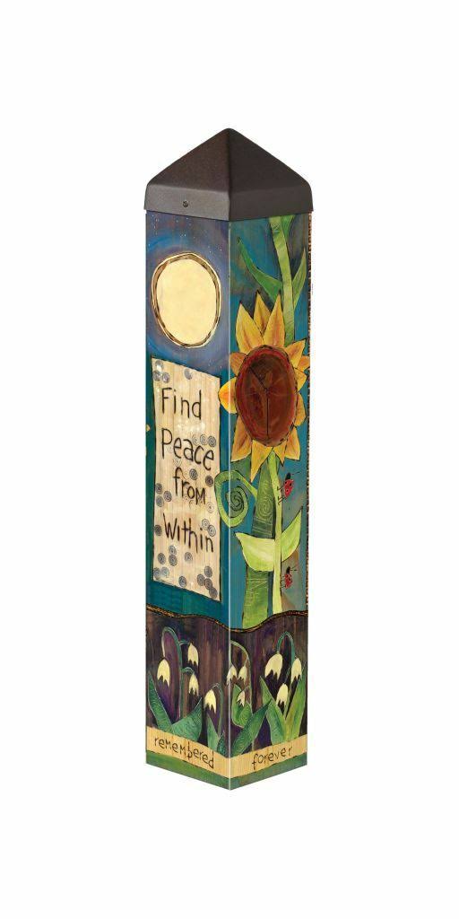 Studio M 20x22 Find Peace Art Pole