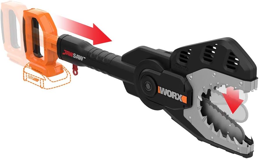 WORX WG320.9 20V Power Share JawSaw Cordless Chainsaw (Tool Only) Pack of 2