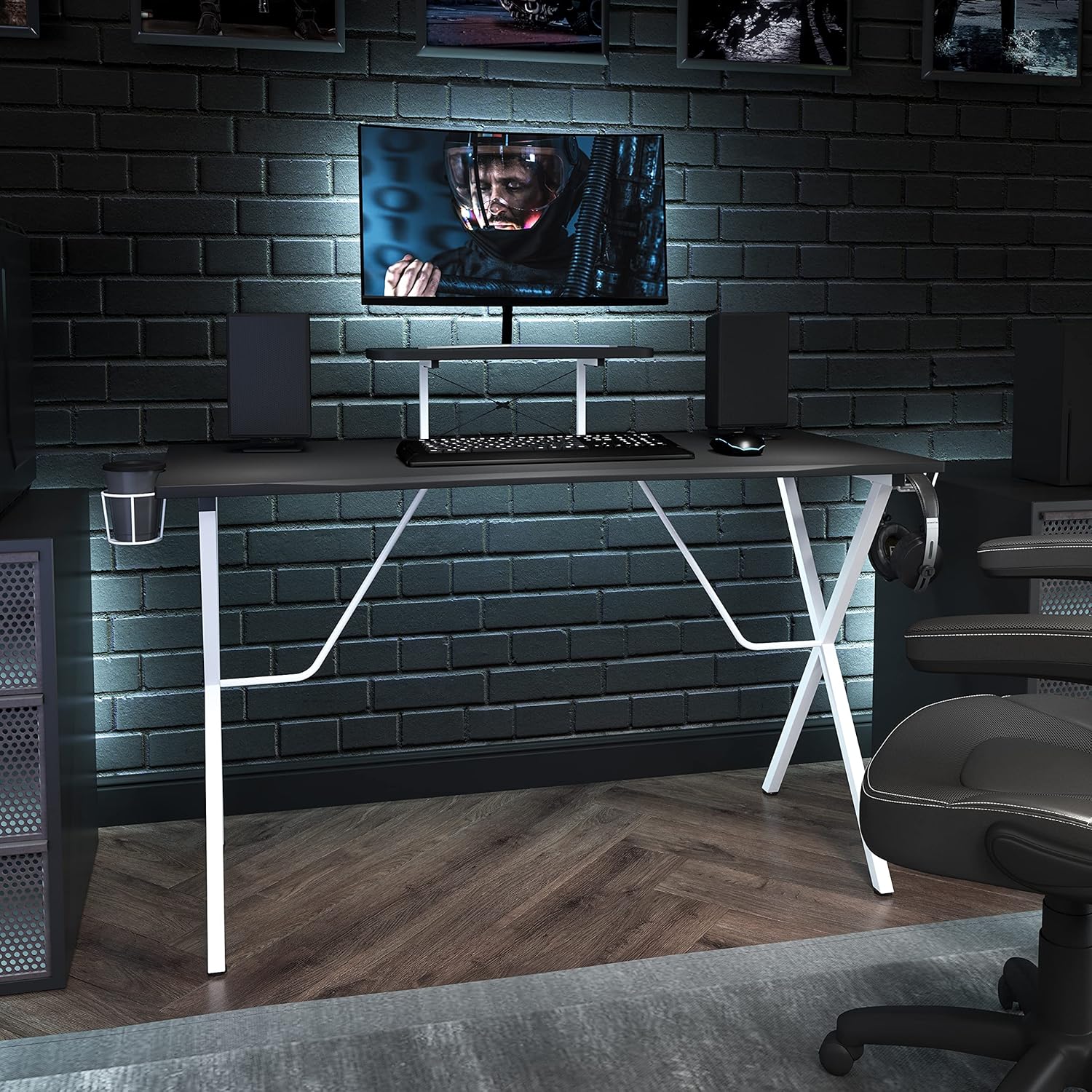 Flash Furniture Gaming Desk, 51.5