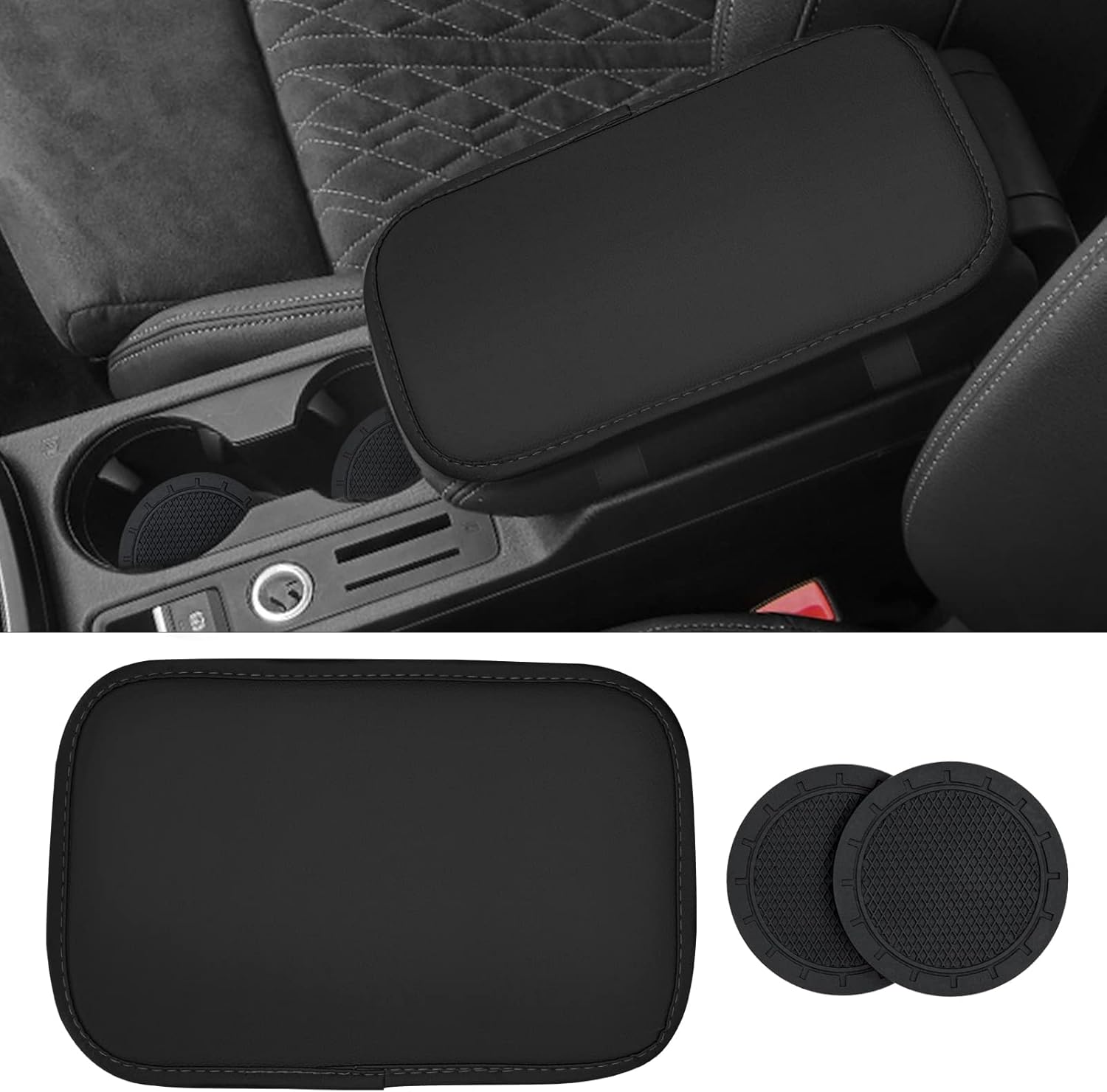 PJLJY Auto Center Console Cushion Pad, 12