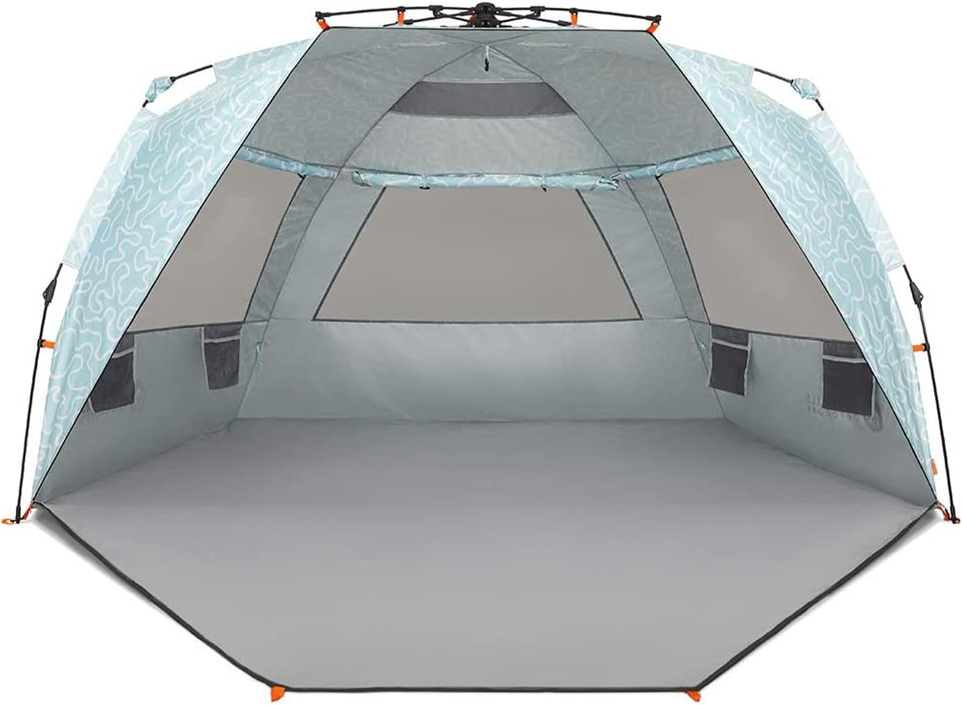Easthills Outdoors Instant Shader Enhanced Deluxe XL Beach Tent Easy Setup 4-6 Person Popup Sun Shelter 99