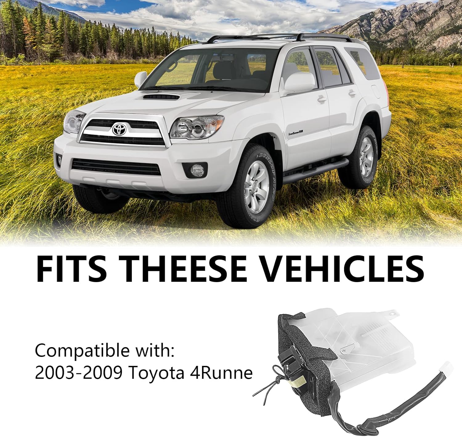 USTAR Tailgate Lock Trunk Latch Actuator compatible with Toyota 4Runner 2003-2009 Liftgate Hatch Back Lock Replaces 931-929 69110-35090 69110-35060 69110-35062