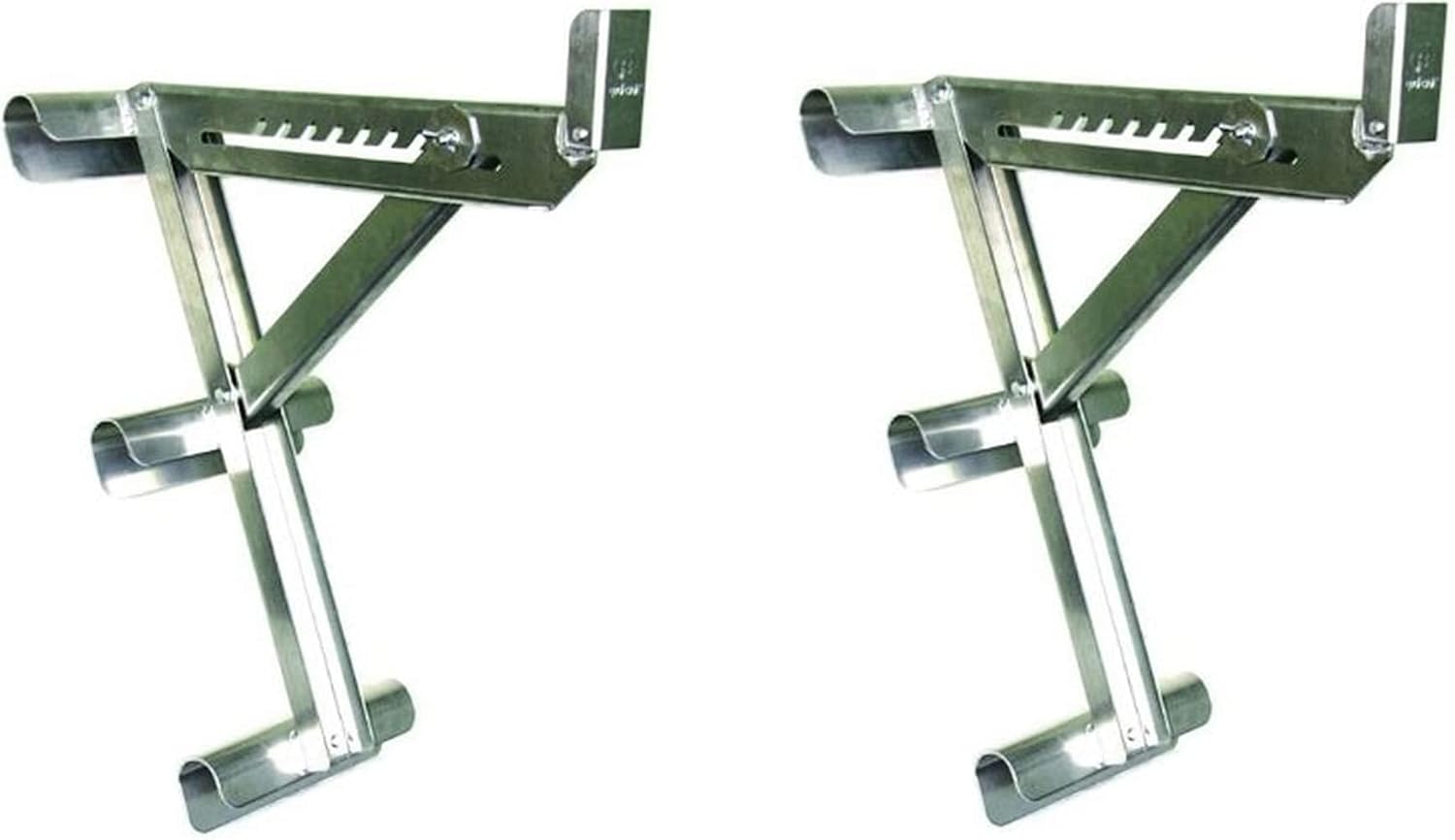 Qualcraft 2430 Aluminum 3 Rung Long Body Ladder Jack