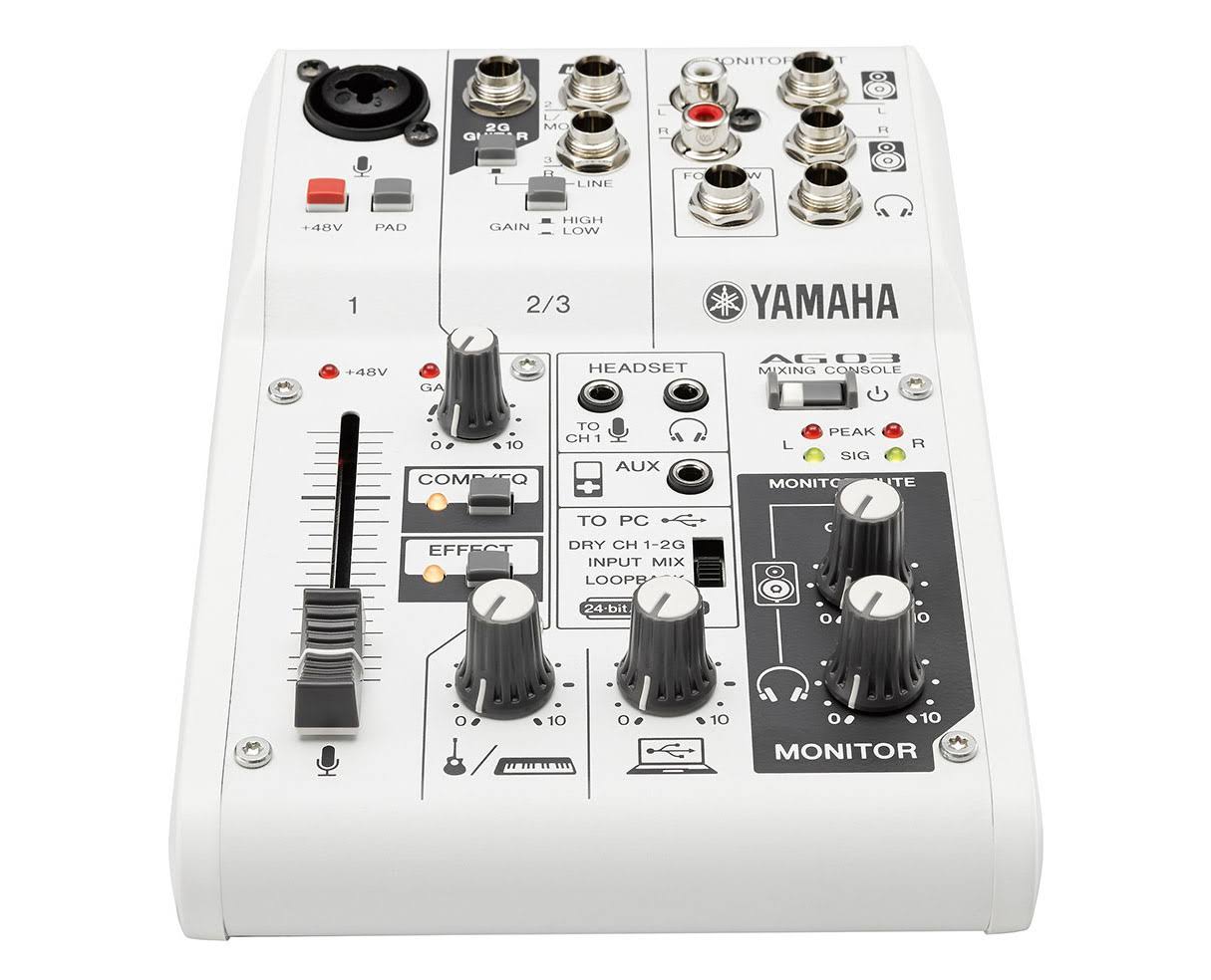 Yamaha AG03 Multi-Purpose 3-Channel Mixer/USB Interface