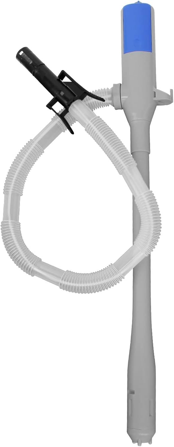 TERA PUMP Portable Power Water / Fuel Transfer Battery Pump with Auto-Stop Sensor ( 2.4 GPM ) Pack of 2