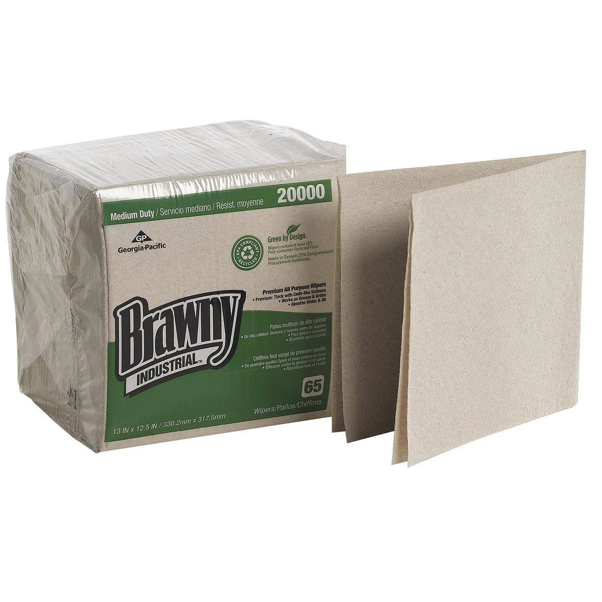 Georgia-Pacific Oatmeal Wipers (Pack of 18) 20000