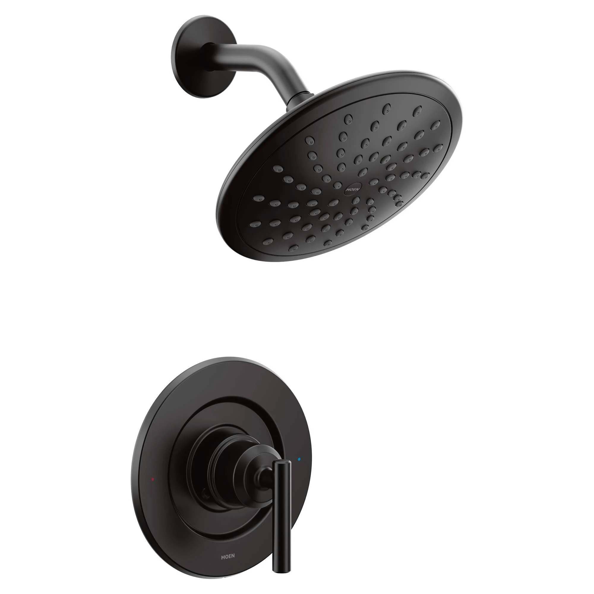 Moen T3002EPBL Gibson Posi-Temp Shower Only Trim - Matte Black