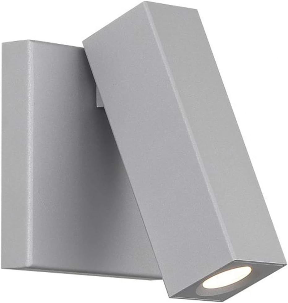 Klein LED Adjustable Wall Mounted Reading Light 3000K in Titanium Pack of 2