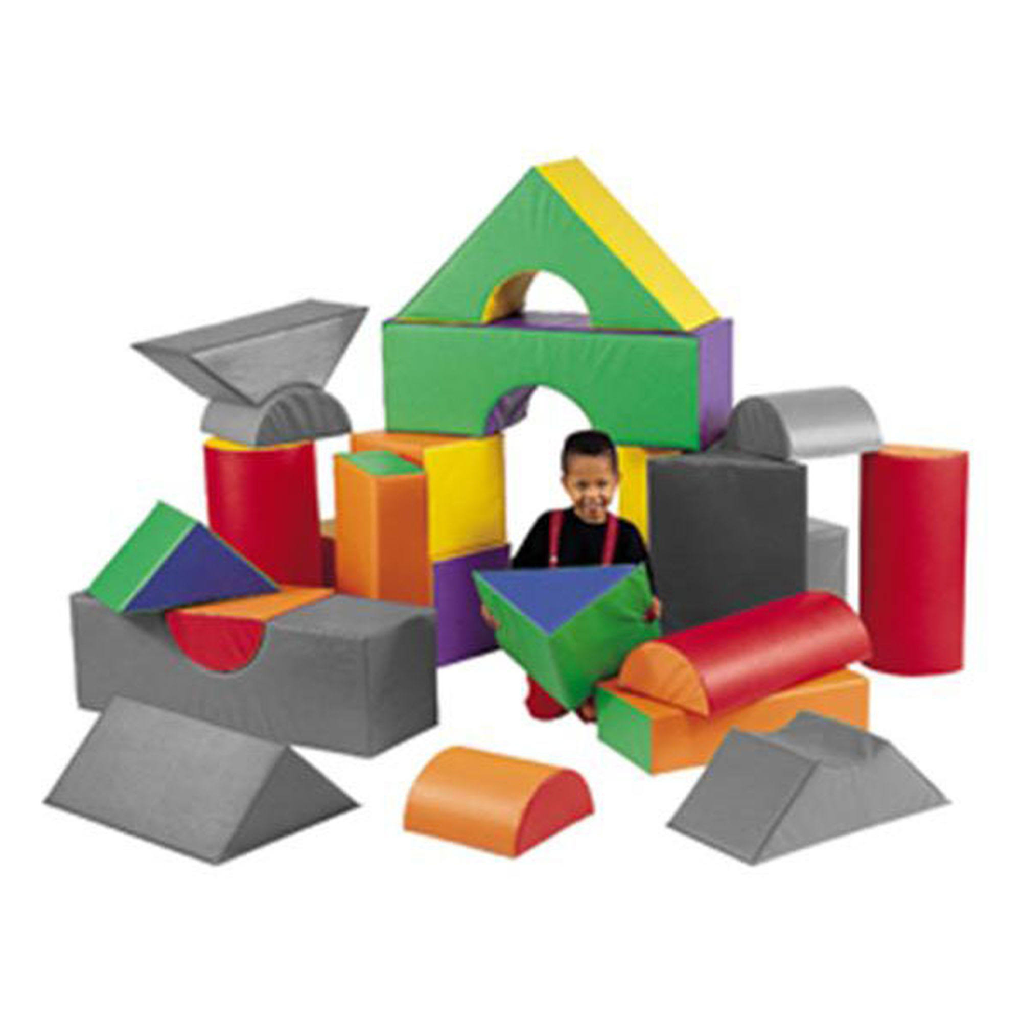 Children&s Factory 12 in. Big Blocks Set B