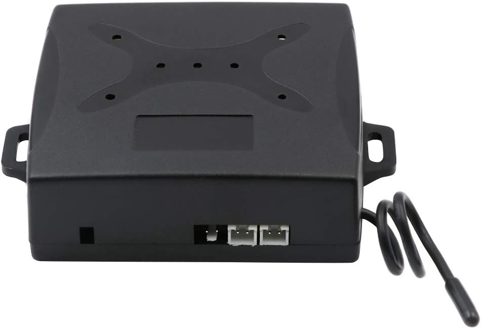 Passive Keyless Entry DC12V Car Alarm Engine Starter Push Button Universal Vehicles Start Button Kit Safe Lock with 2 Smart Key Pack of 2