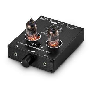 Douk Audio Mini Vacuum Tube mm MC Phono Stage Stereo Audio Preamp HiFi Headphone Amplifier XX-T7PRO