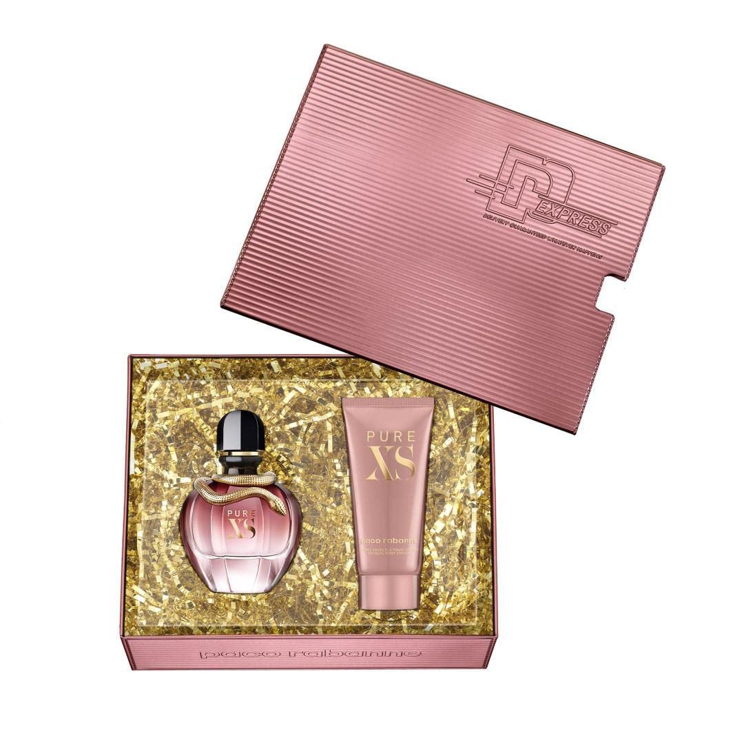 Paco Rabanne Pure XS For Her Eau de Parfum 2.7 ounce Pack of 2