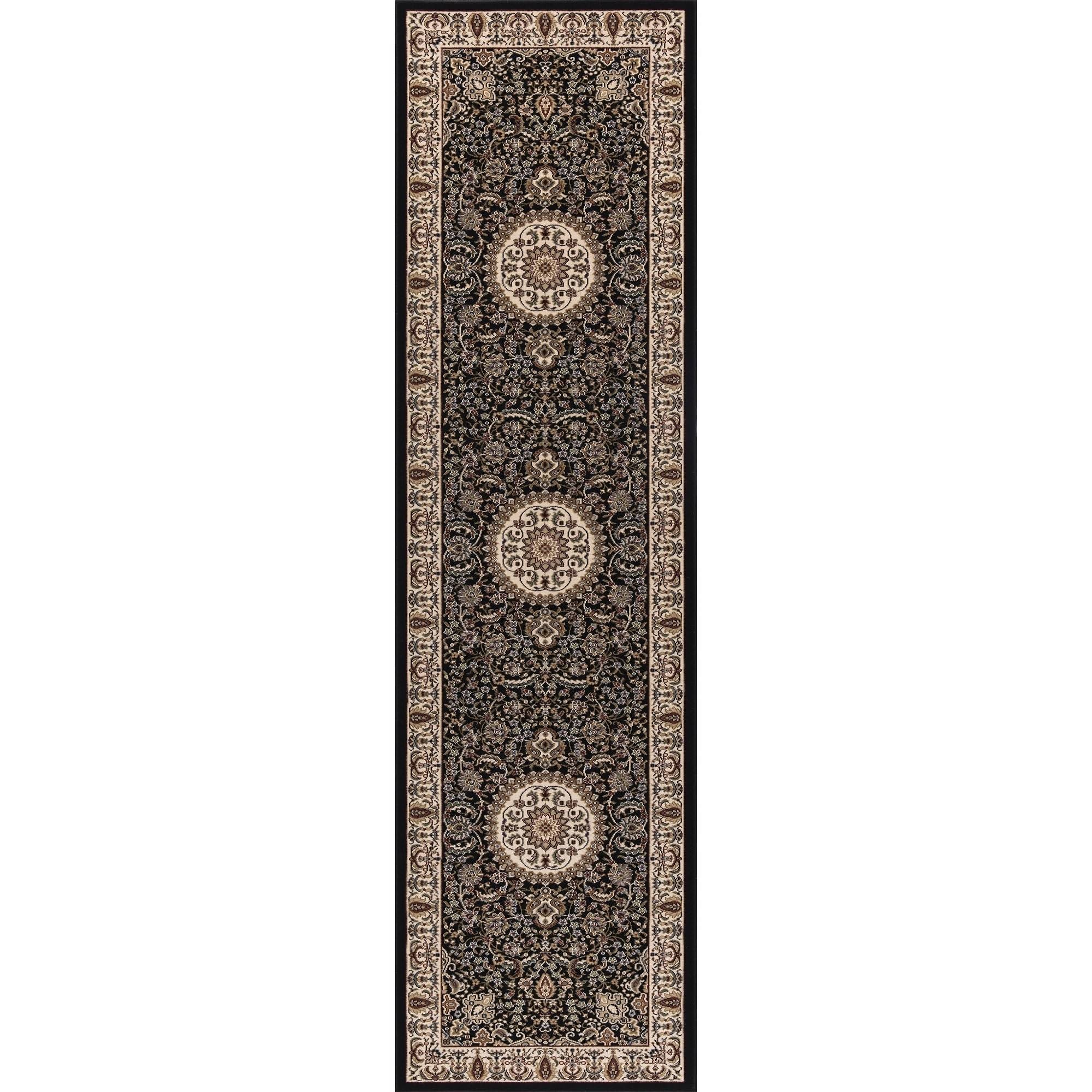 Concord Global - 2&2x22 x 7&10x22 Runner Williams Tabriz Black