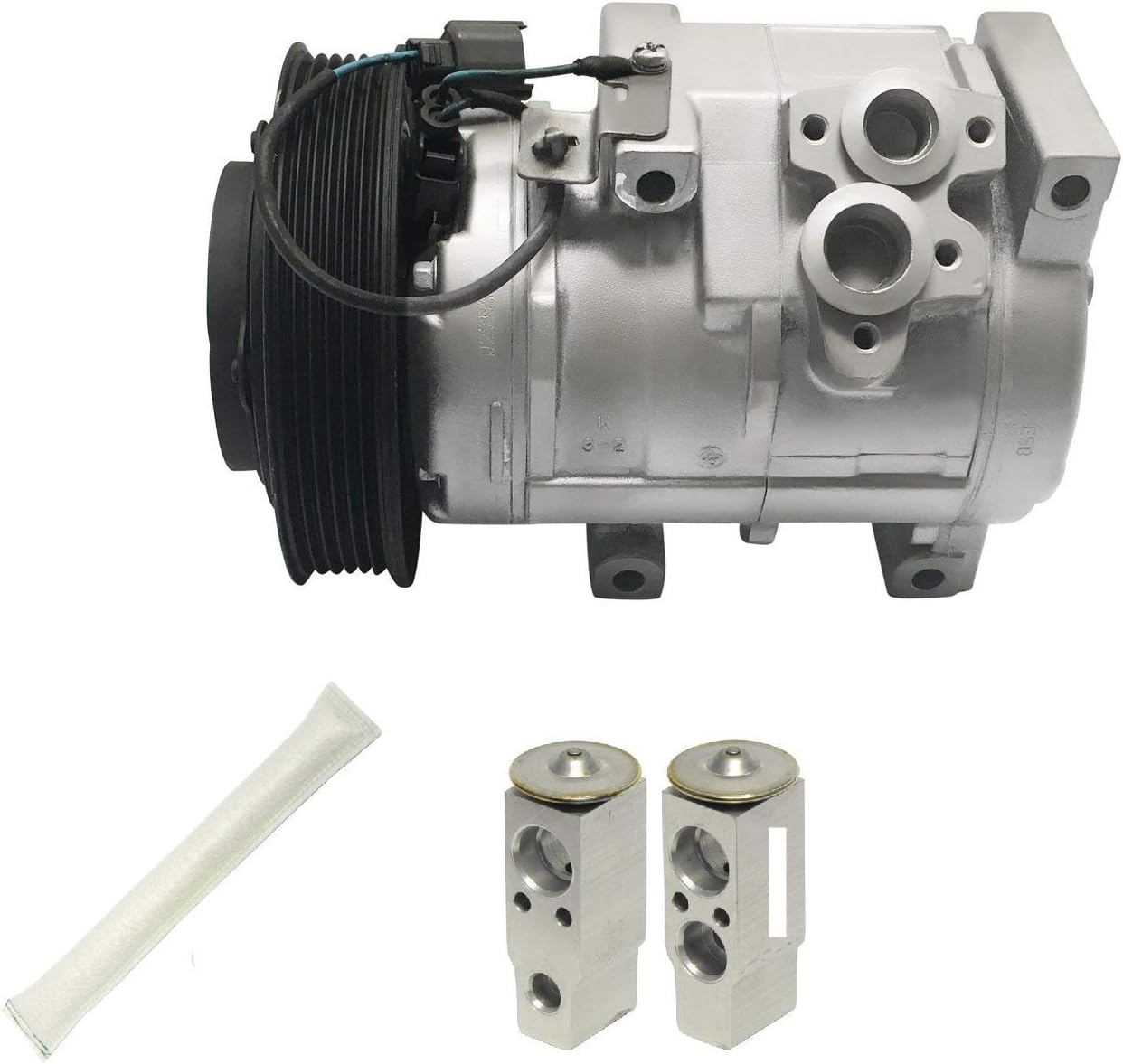 RYC Remanufactured AC Compressor Kit KT AI62 (Only Fits Honda Odyssey 3.5L 2005, 2006, 2007)