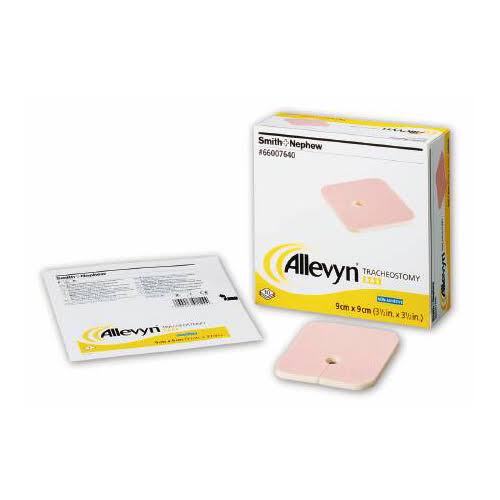 Allevyn Tracheostomy Dressing, 3&frac12; x 3&frac12; inch