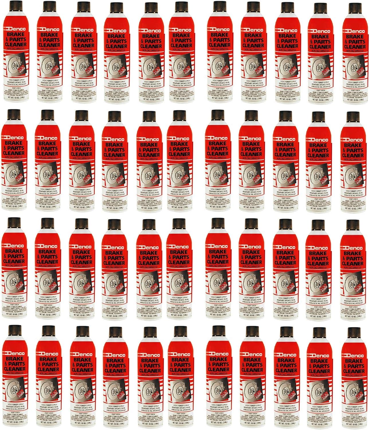 Denco #1930 Brake & Parts Cleaner - 15.3 FL OZ - 13 OZ Cans - 12 to 88 Pack (44)