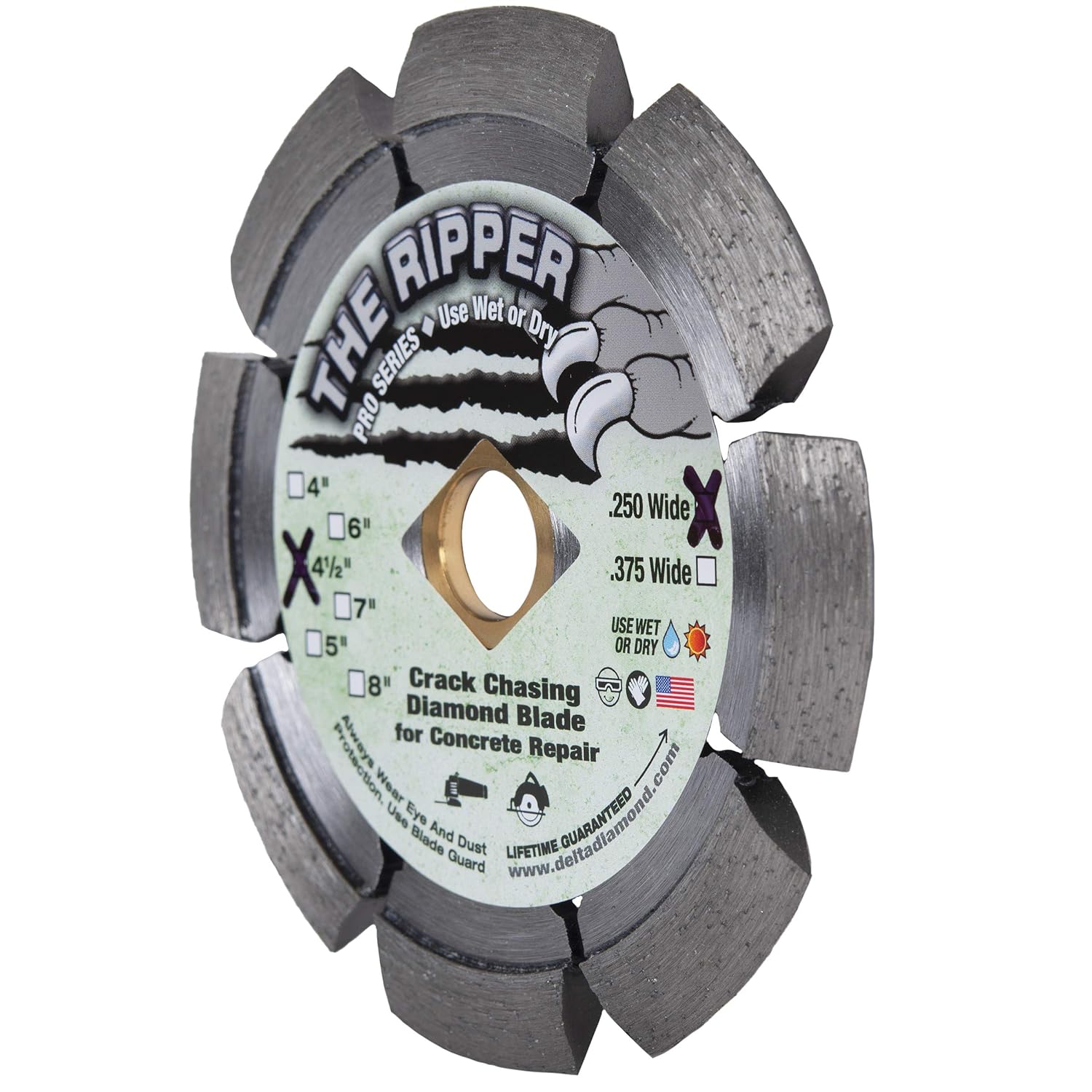 Delta Diamond Ripper Pro Premium 4-1/2-inch X .250