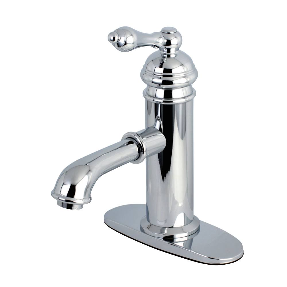 Kingston Brass Ks7411acl American Classic Single-Handle Bathroom Faucet, Polished Chrome