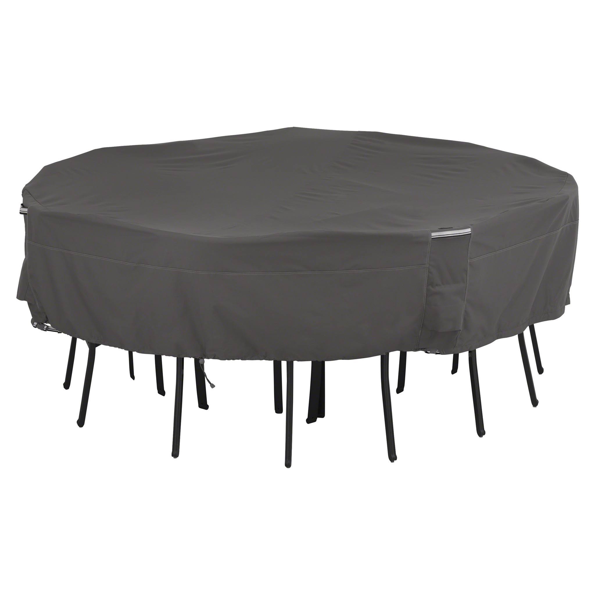Classic Accessories Ravenna Large Square Patio Table u0026 Chair Set Cover