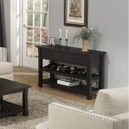 Benefield Console Table 17 Stories Color: Antique Black