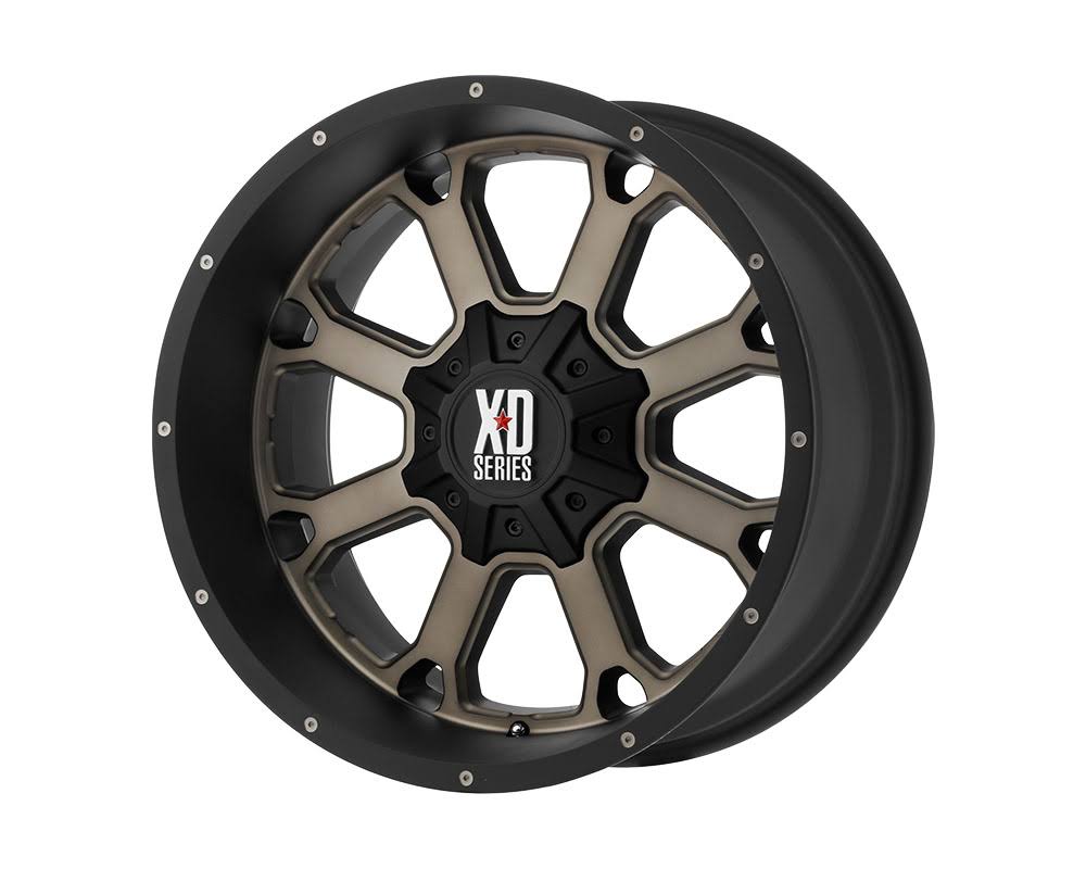 XD Series XD82529067730 XD825 Buck 25 Wheel 20x9 6x6x135/6x139.7 +30mm Matte Black Dark Tint