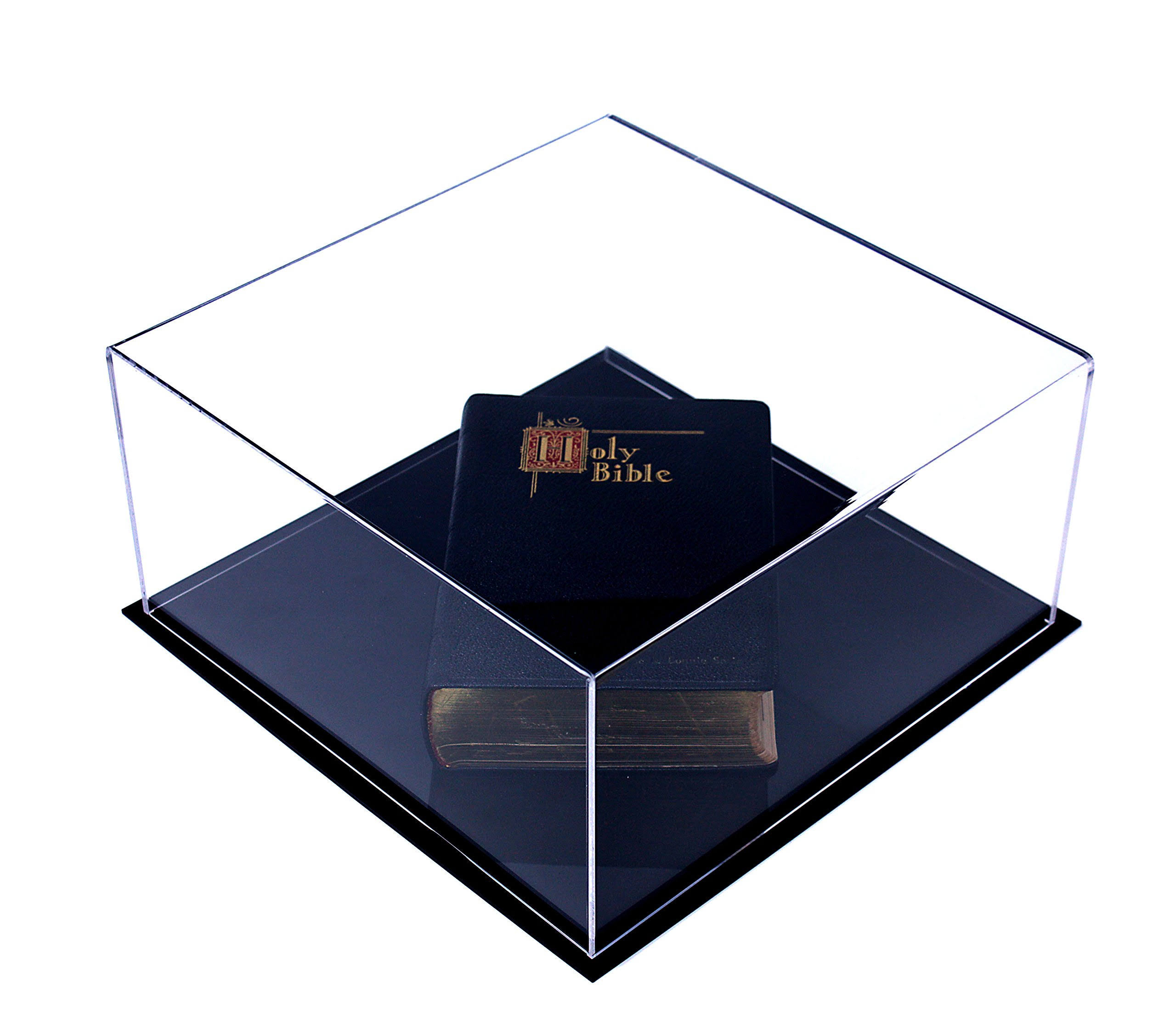Deluxe Clear Acrylic Book Display Case (A030)