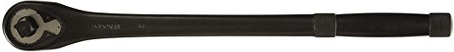 Stanley Proto J5450XLBL 1/2-Inch Drive Long Handle Premium Pear Head Ratchet, 15-Inch, Black Oxide