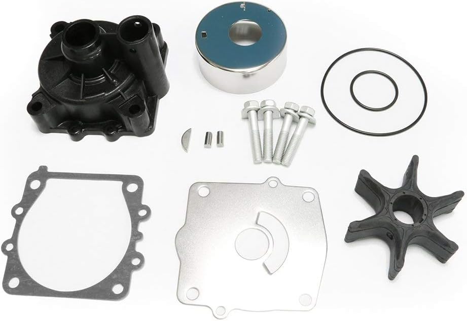 LucaSng Water Pump Repair Kit with Housing Fit Yamaha 150 175 200 225 250 300HP Replaces 61A-W0078-A2-00 61A-W0078-A3-00 Sierra 18-3396 Pack of 2