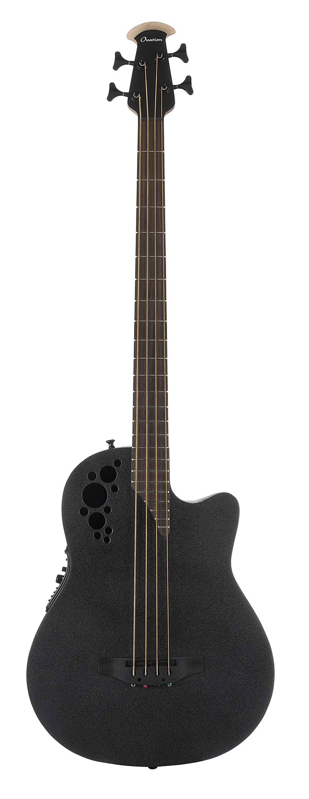 Ovation Elite TX 4-String Bass Black