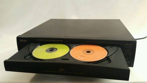 Teac PD-D1200 Multi Disc 5 Disc CD Changer -18 Bit/ 8 Times Digital Filter #1212