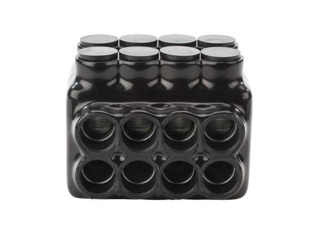 NSI IPLDS500-8 - 500 Mcm - 4 AWG Stacked Polaris Insulated Multi-Tap Connector 8 Port (Double Sided Entry)