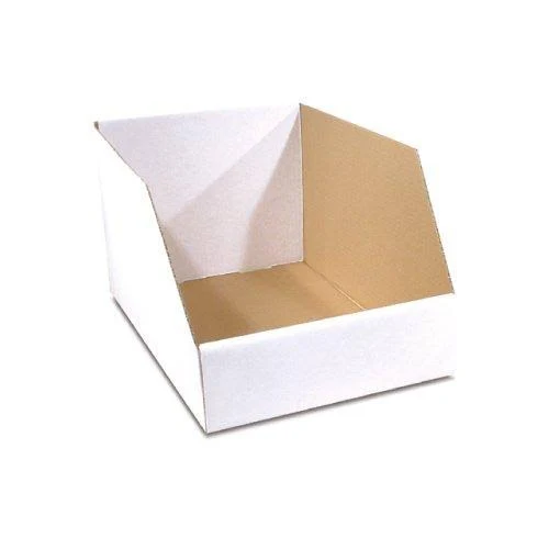 The Packaging Wholesalers 8 x 12 x 8 Inches Jumbo Open Top Bin Box, 50-Count (BSBINJ8128)