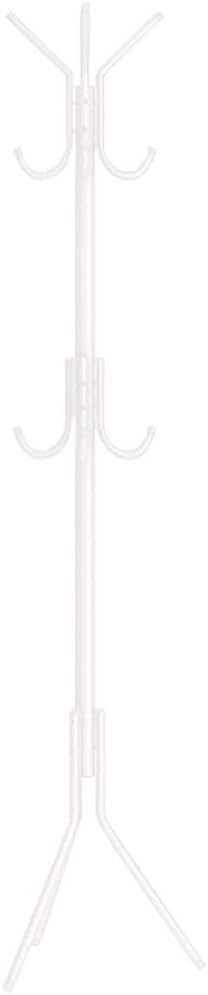 Coat Stand Metal Clothes 9 Hooks Rack Hooks for Umbrella Hat Storage Bedroom Hallway Free Standing Heavy Kids 175CM (H) (Color : A)
