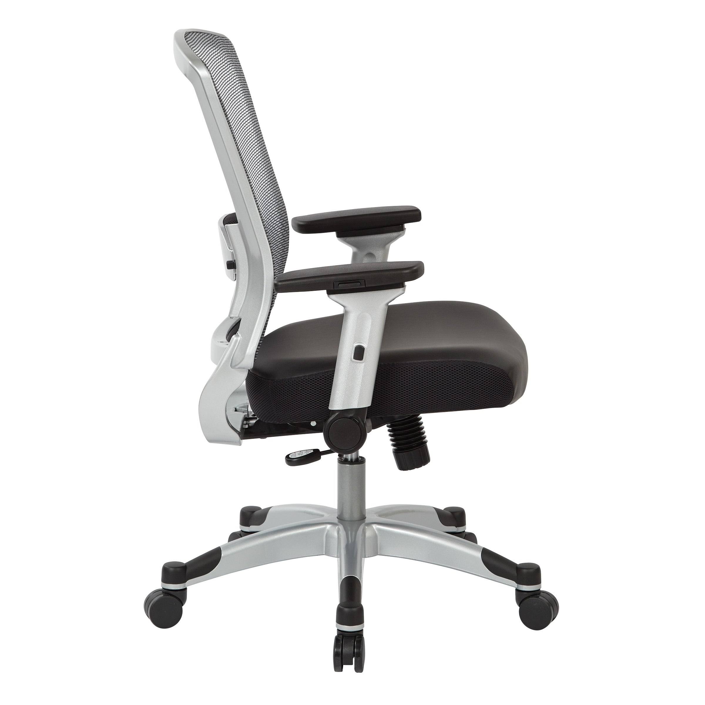 Office Star Light Air Grid Back/Seat Chair