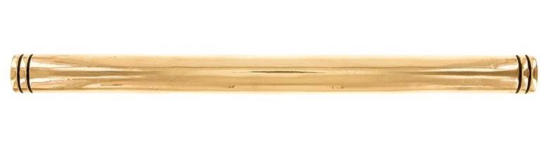 Vicenza Designs P2002-12-AG Archimedes 12x22 Center to Center Appliance Pull Finish: Antique Gold, Strap Color: Black