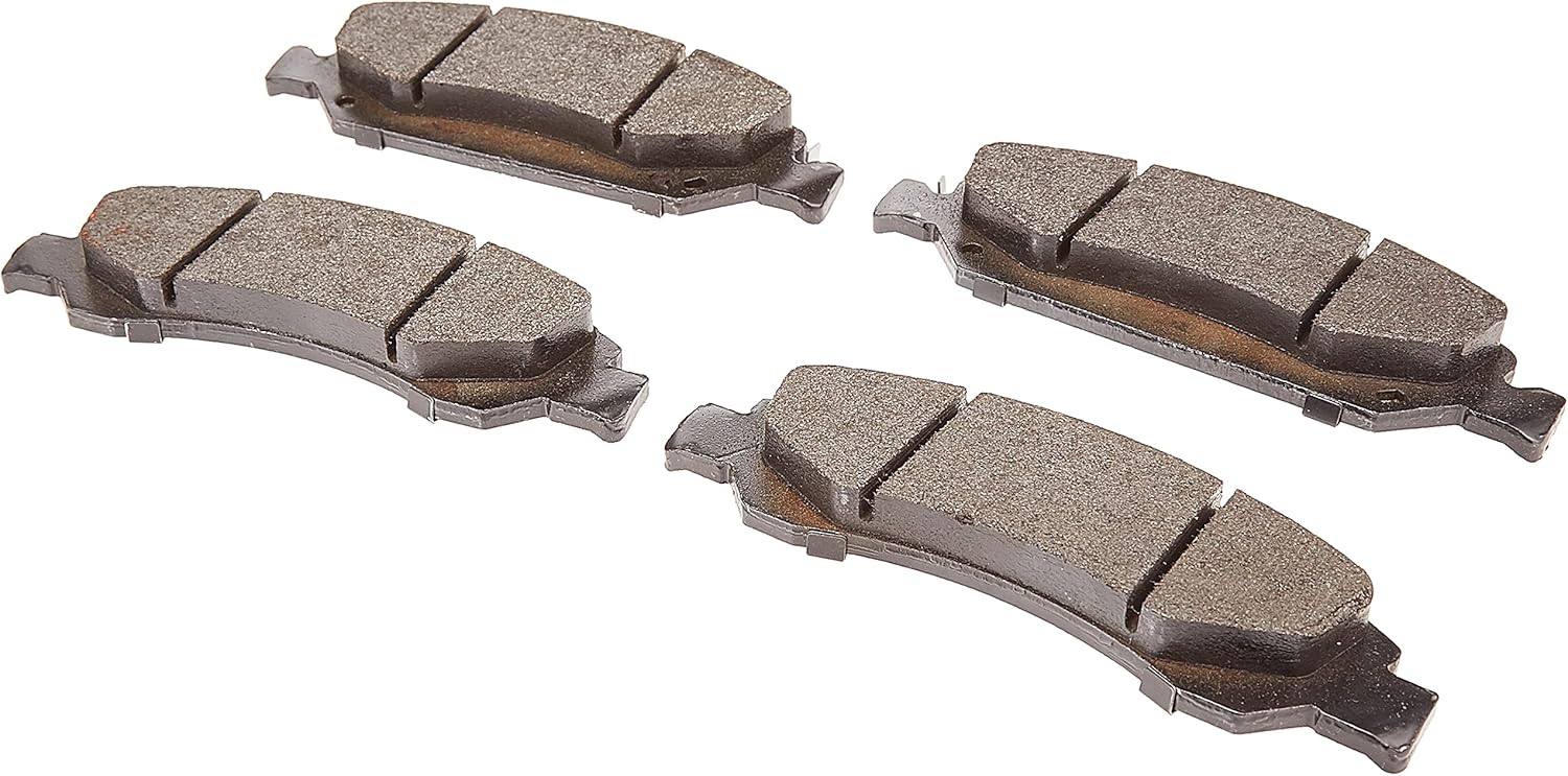 ACDelco Gold 17D1367AMHPV Enhanced Performance Semi-Metallic Front Disc Brake Pad Set (Police)
