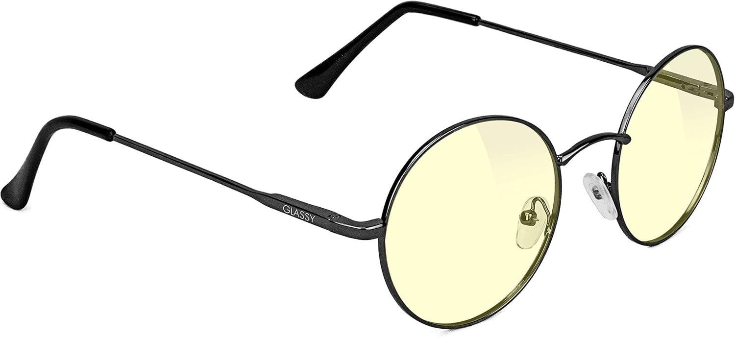 Glassy Mayfair Premium Plus Gaming Glasses reduce eyestrain headaches and fatigue Pack of 2