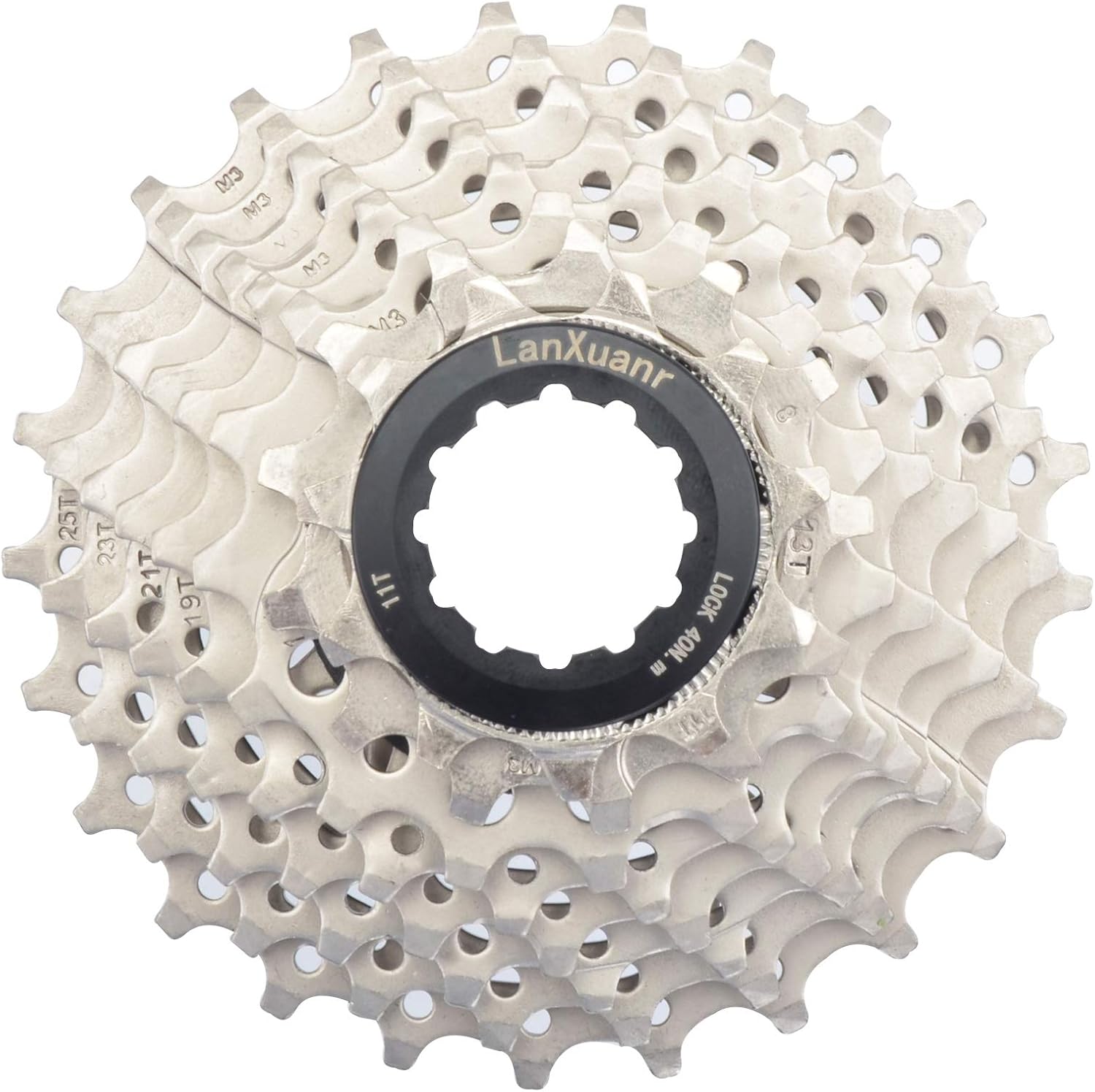 LANXUANR 8 Speed Mountain Bicycle Cassette Fit for MTB Bike, Road Bicycle，Super Light Pack of 2