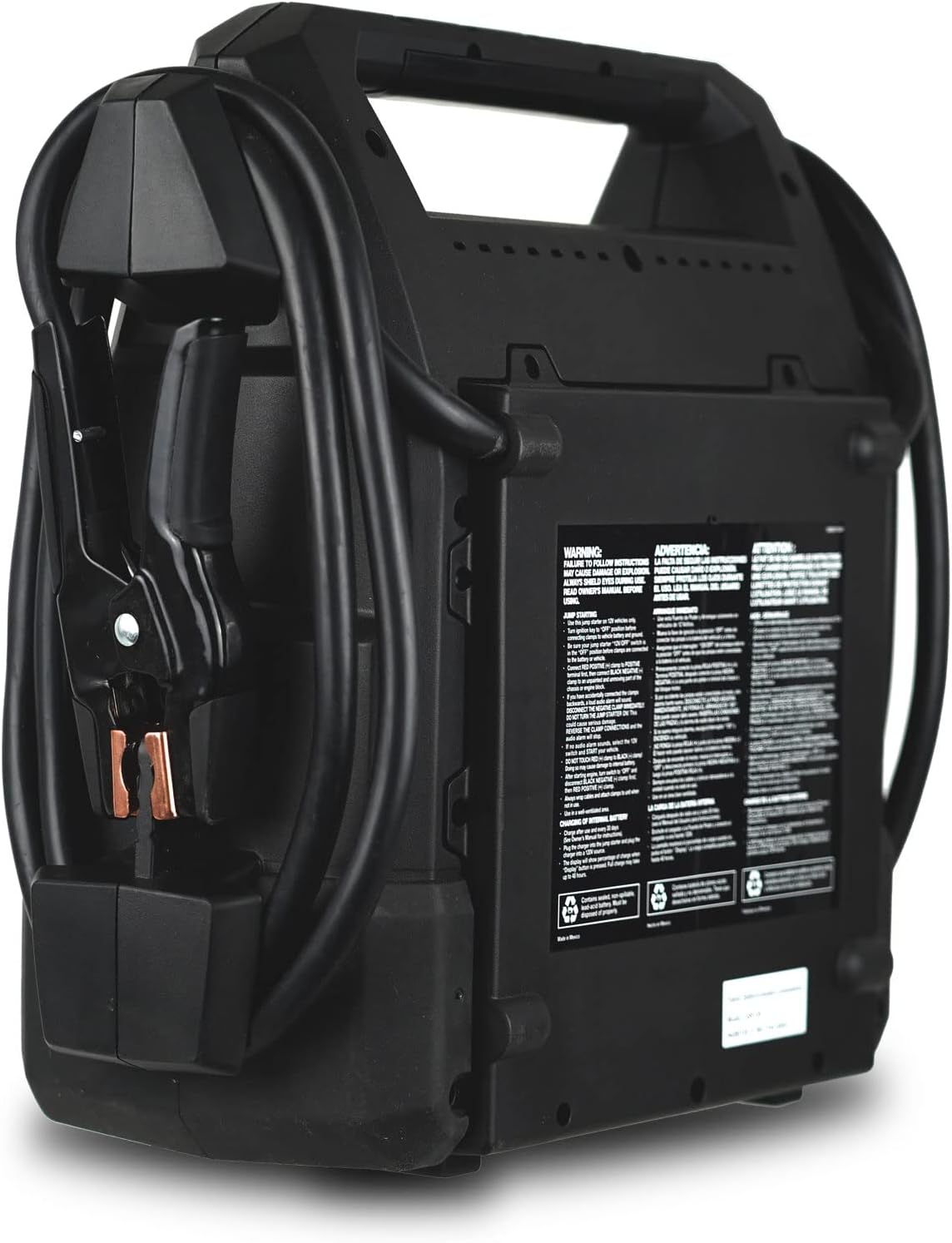 Schumacher DSR Pro Series Schumacher DSR159 12V 4000 Peak Amp Jump Starter and DC Power Source, Black