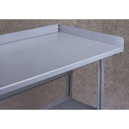 Tennsco SB-3696 Side and Back Rail Kit,96Wx36Dx3 H,gray