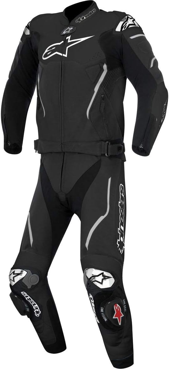 Alpinestars Atem Leather Two-Piece Suit (50) (Black)