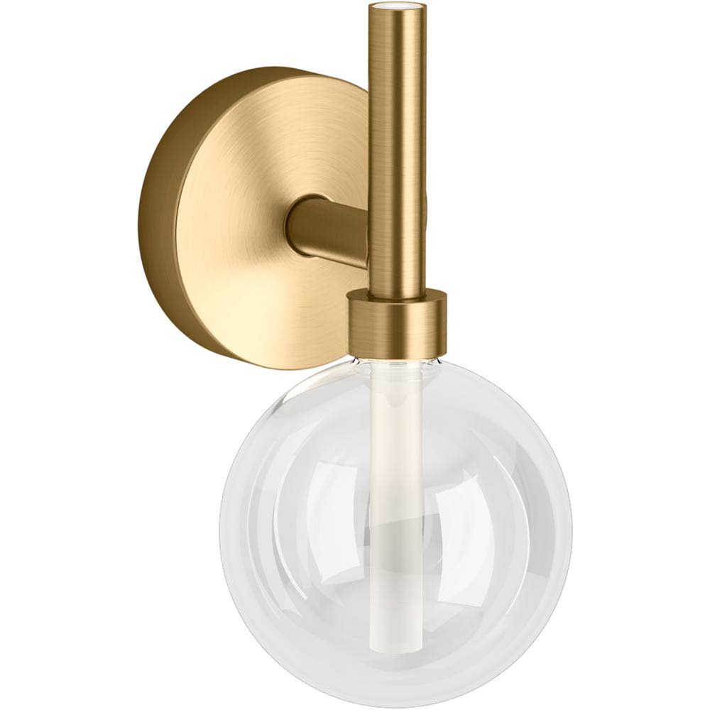 Kohler 23467-SCLED-BGL Components LED Lacemaker Sconce - Moderne Brushed Gold