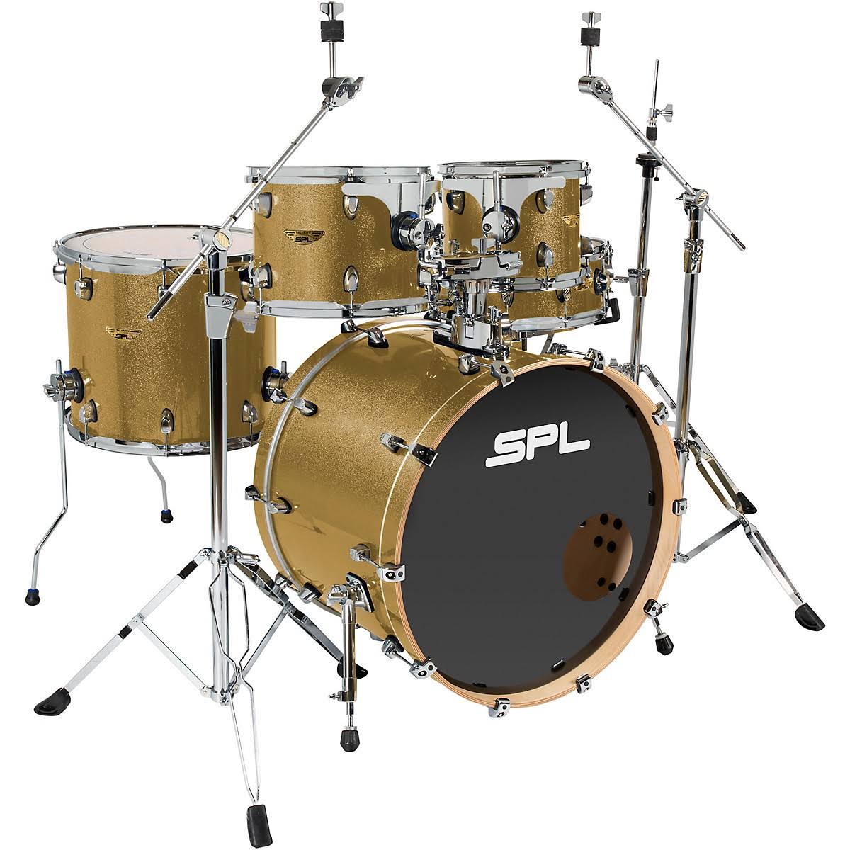 Sound Percussion Labs Velocity 5-Piece Shell Pack Gold Sequin