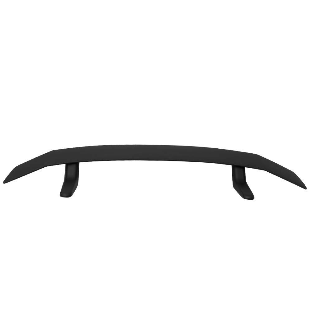 Ikon Motorsports Compatible with 16-21 Honda Civic Sedan Si Coupe Style Rear Trunk Spoiler Wing Matte Black - ABS 2016 2017 2018