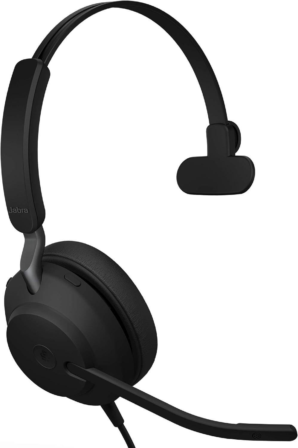 Jabra Evolve2 40 UC Wired Headphones, USB-C, Stereo, Black &ndash; Telework Headset for Calls and Music, Enhanced All-Day Comfort, Passive Noise Cancelling Headphones, UC-Optimized with USB-C Connection