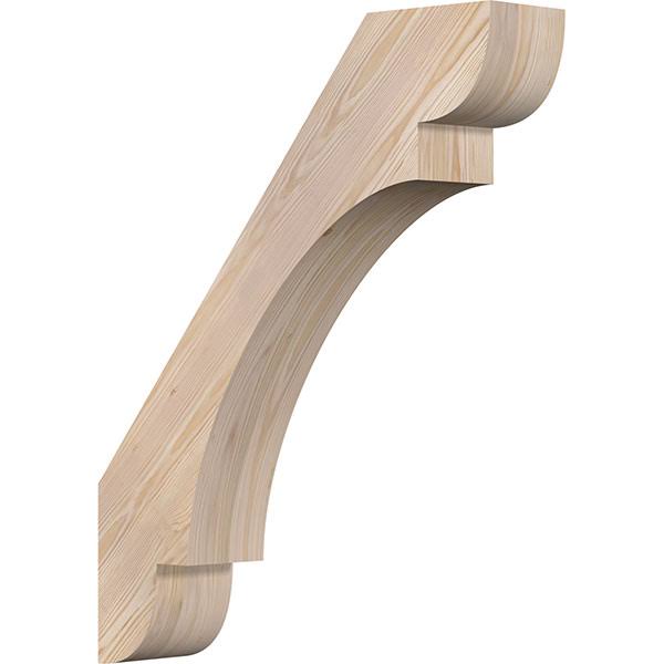 Ekena Millwork 5 1/2x22W x 26x22D x 32x22H Olympic Smooth Brace, Douglas Fir