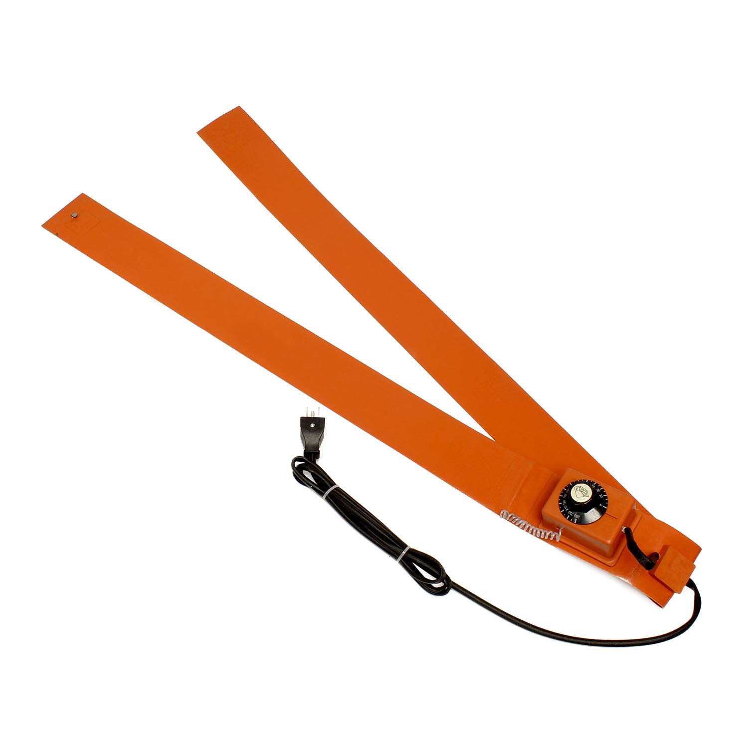 BISupply Silicone Heater Pad Drum Electric Heat Wrap Hot Heating Pad for 55 Gallon Barrel, 120V 1200 Watt – 3x70in Pack of 2