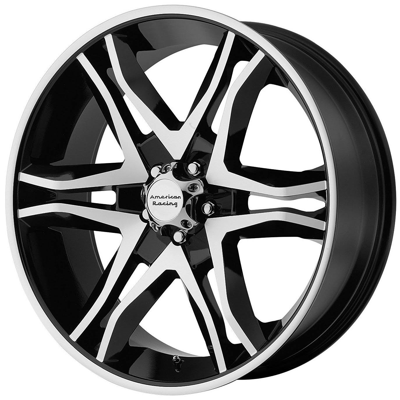 American Racing AR893 Mainline Machined Black 17x8 5x5 0mm (AR89378050300)