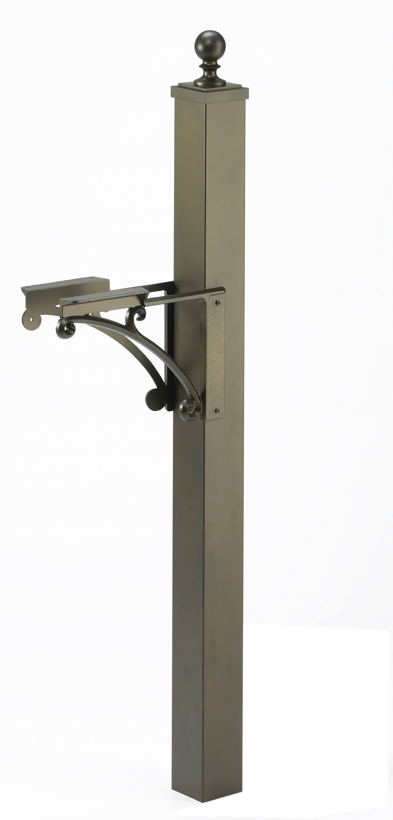 Whitehall Extended Deluxe Capitol Post u0026 Brackets - Bronze 16034